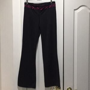 Champion black pant with slitted rear ankle M euc